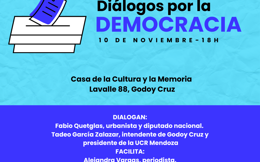Inician Diálogos por la Democracia: con Quetglas y García Zalazar