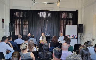 Quetglas, García Zalazar y Alejandra Vargas en el primero de los diálogos por la Democracia