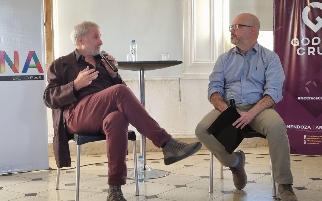 Alejandro Katz y Marcelo Zentil, reflecionaron en los diálogos para la democracia